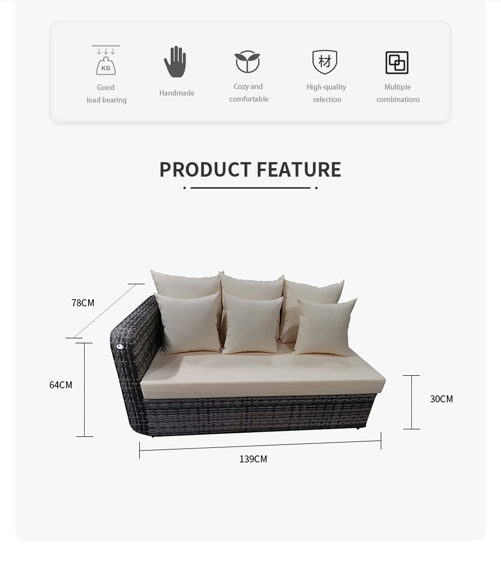 rattan sofa garden furniture