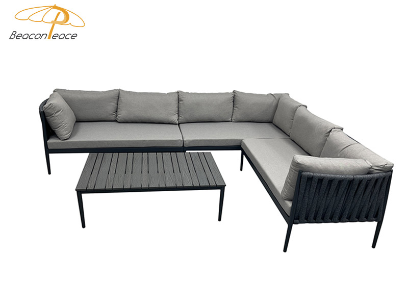 Outdoor Aluminium Patio Sofa